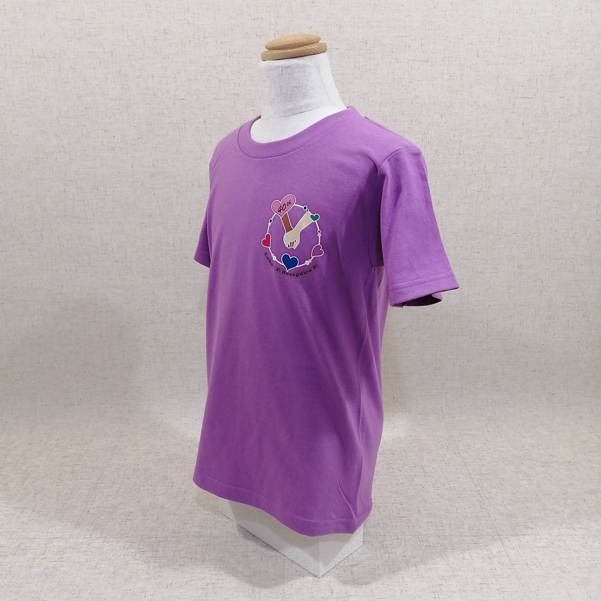 フルカラー転写の周年記念Tシャツ